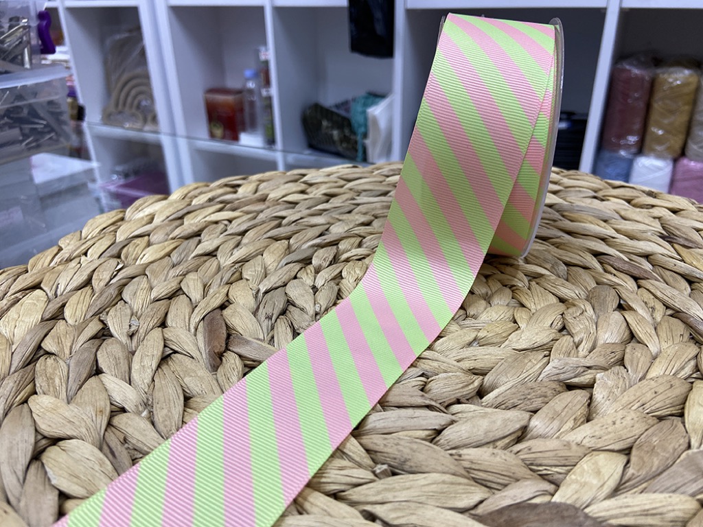 BASKILI KURDELE 4 CM / 1 METRE