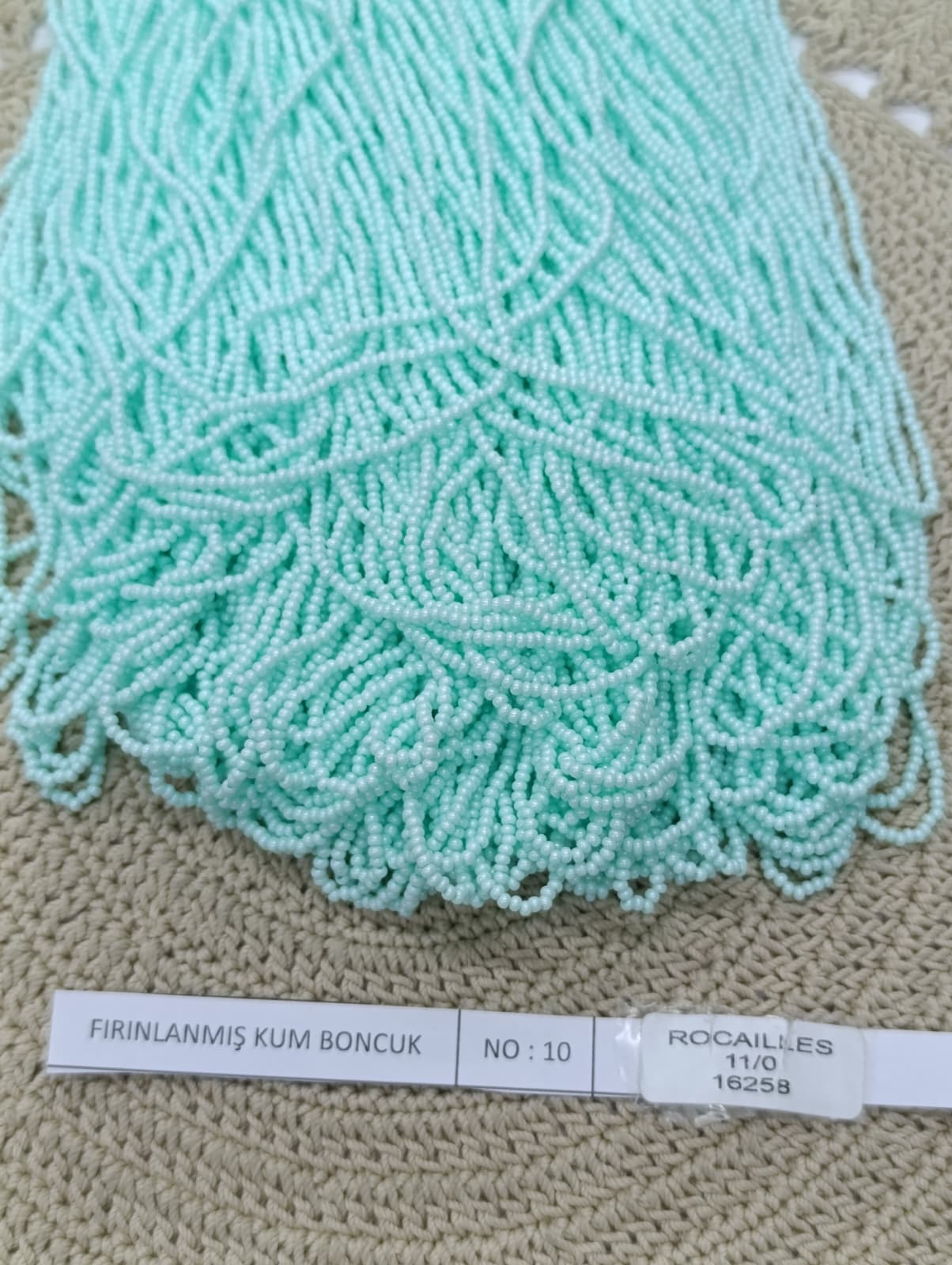 FIRINLANMIŞ KUM BONCUK NO:10 (ROCAILLES 11/00 16258)