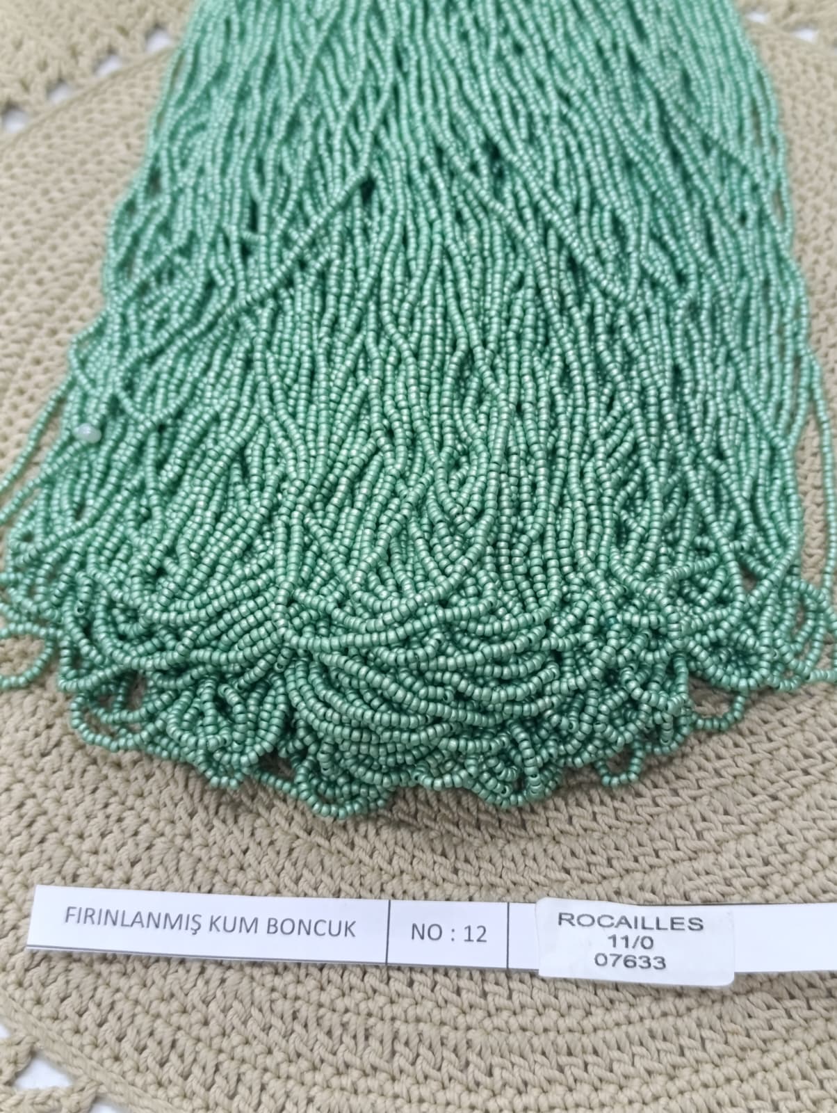 FIRINLANMIŞ KUM BONCUK NO:12 (ROCAILLES 11/00 07633)