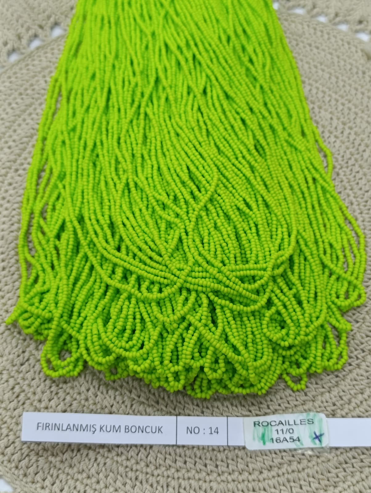 FIRINLANMIŞ KUM BONCUK NO:14 (ROCAILLES 11/00 16A54)