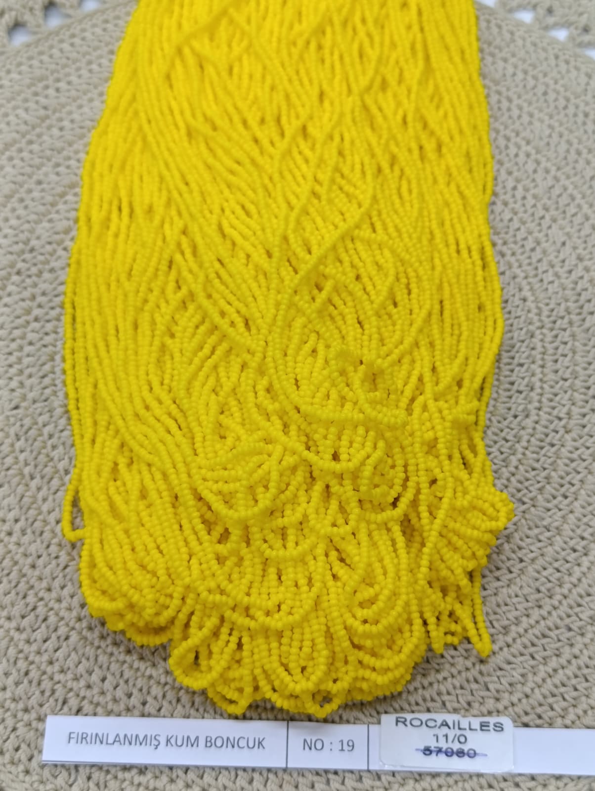 FIRINLANMIŞ KUM BONCUK NO:19 (ROCAILLES 11/00 57060)