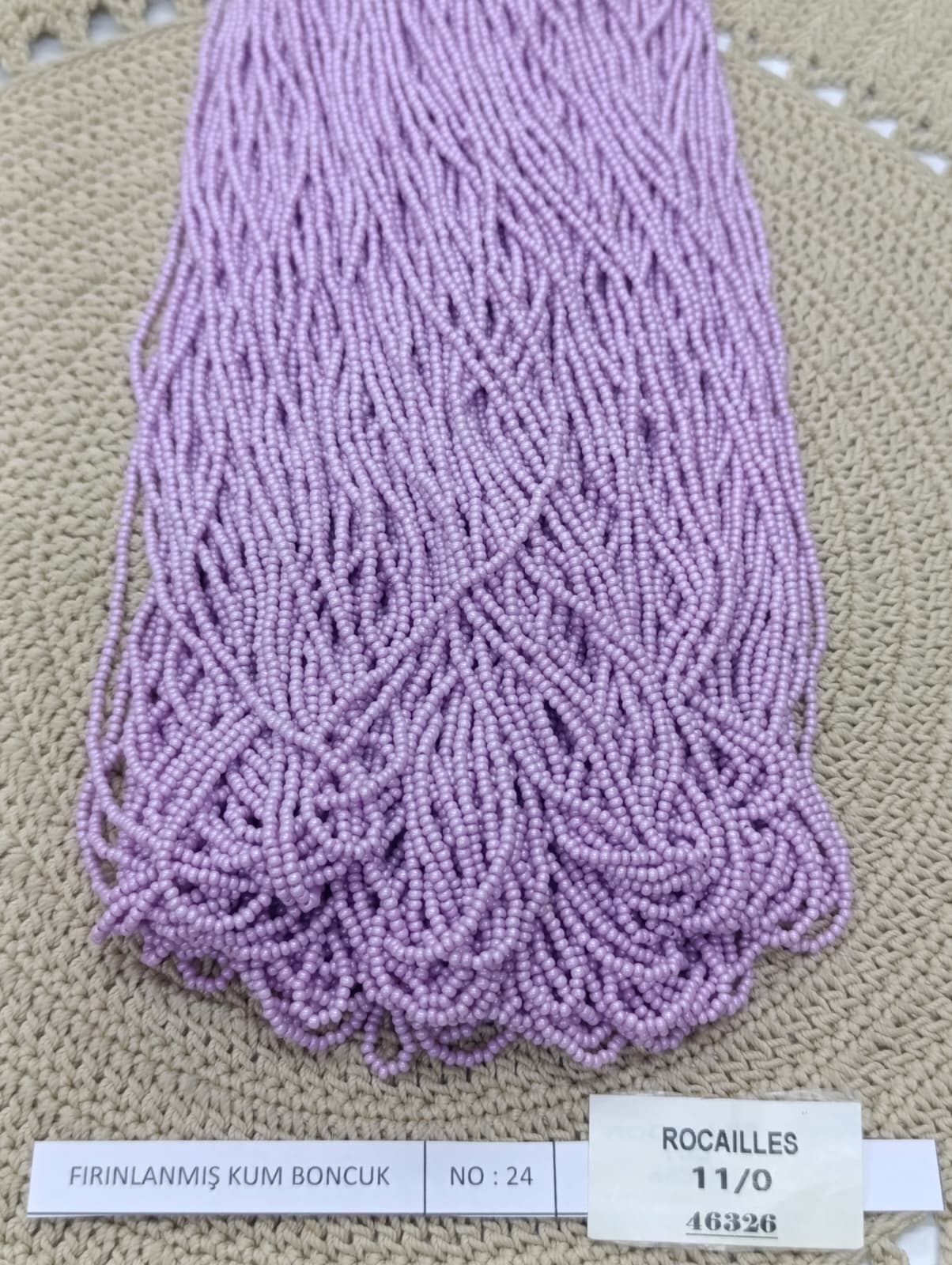 FIRINLANMIŞ KUM BONCUK NO:24 (ROCAILLES 11/00 46326)