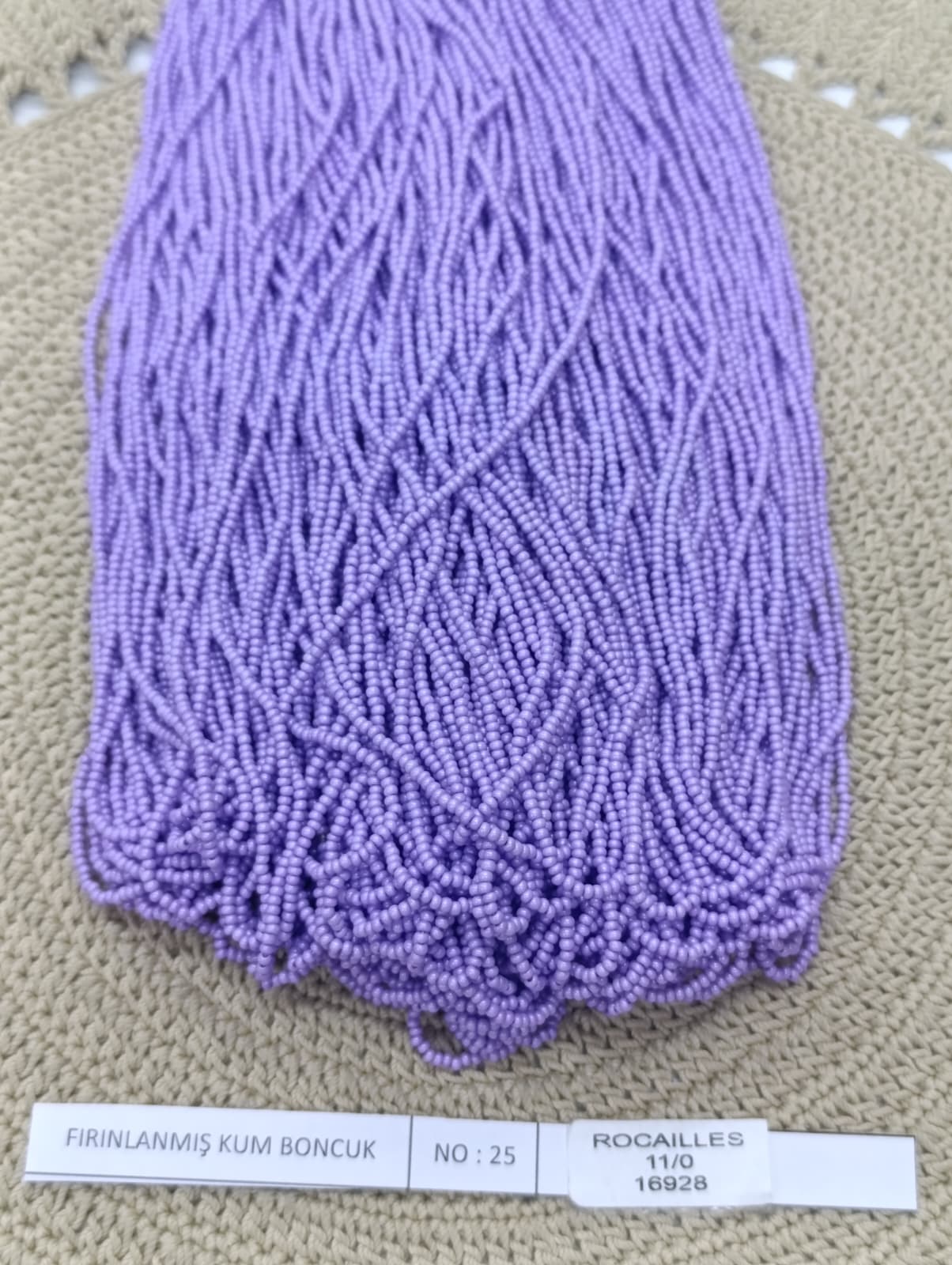 FIRINLANMIŞ KUM BONCUK NO:25 (ROCAILLES 11/00 16928)