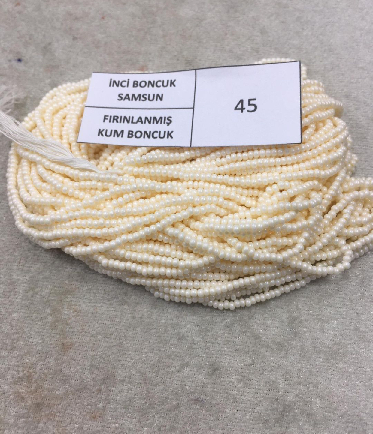 Fırınlanmış Kum Boncuk 11/00 No:45