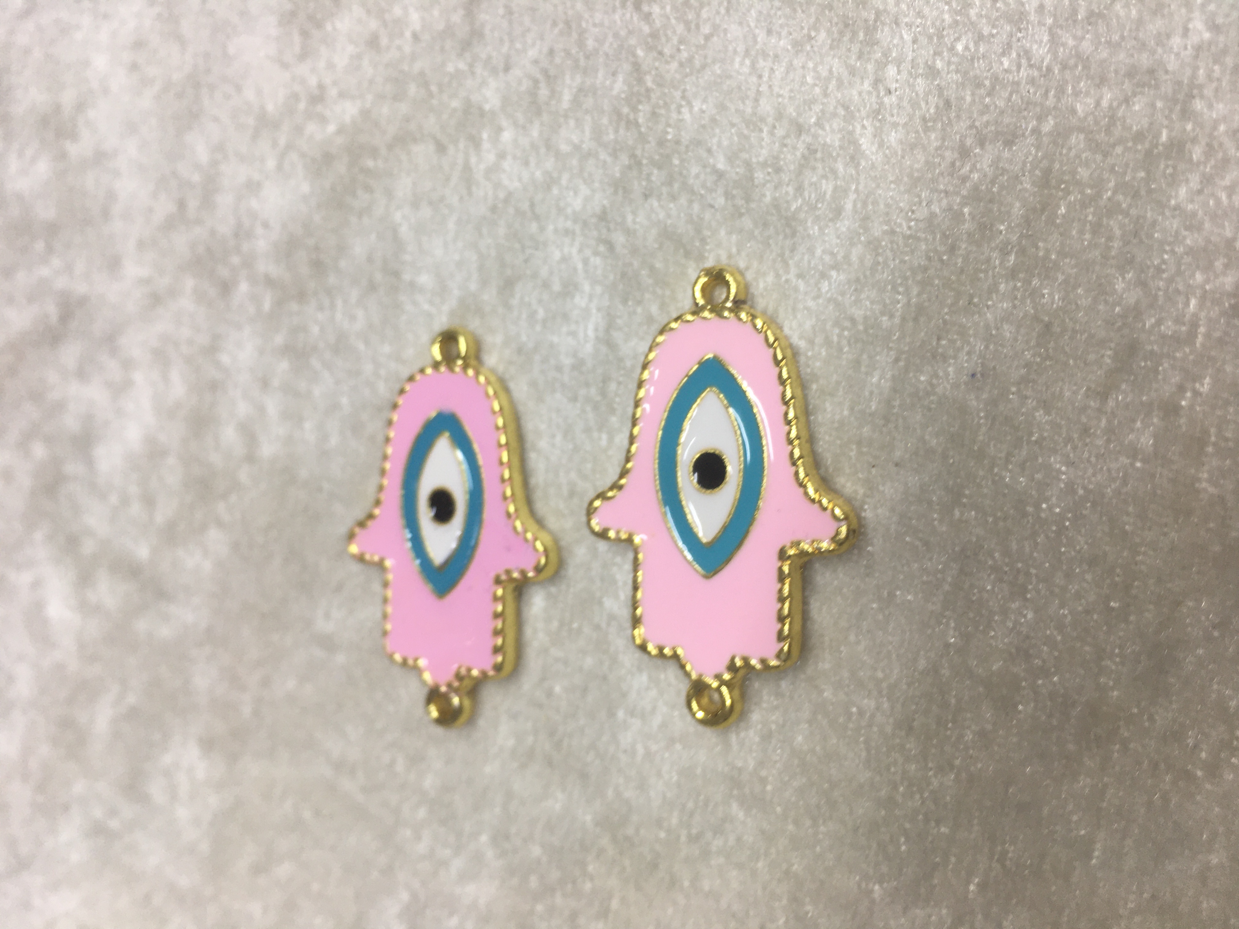 Gold Renk Kaplama Mineli Çift Kluplu Bileklik Aparatı No: 161