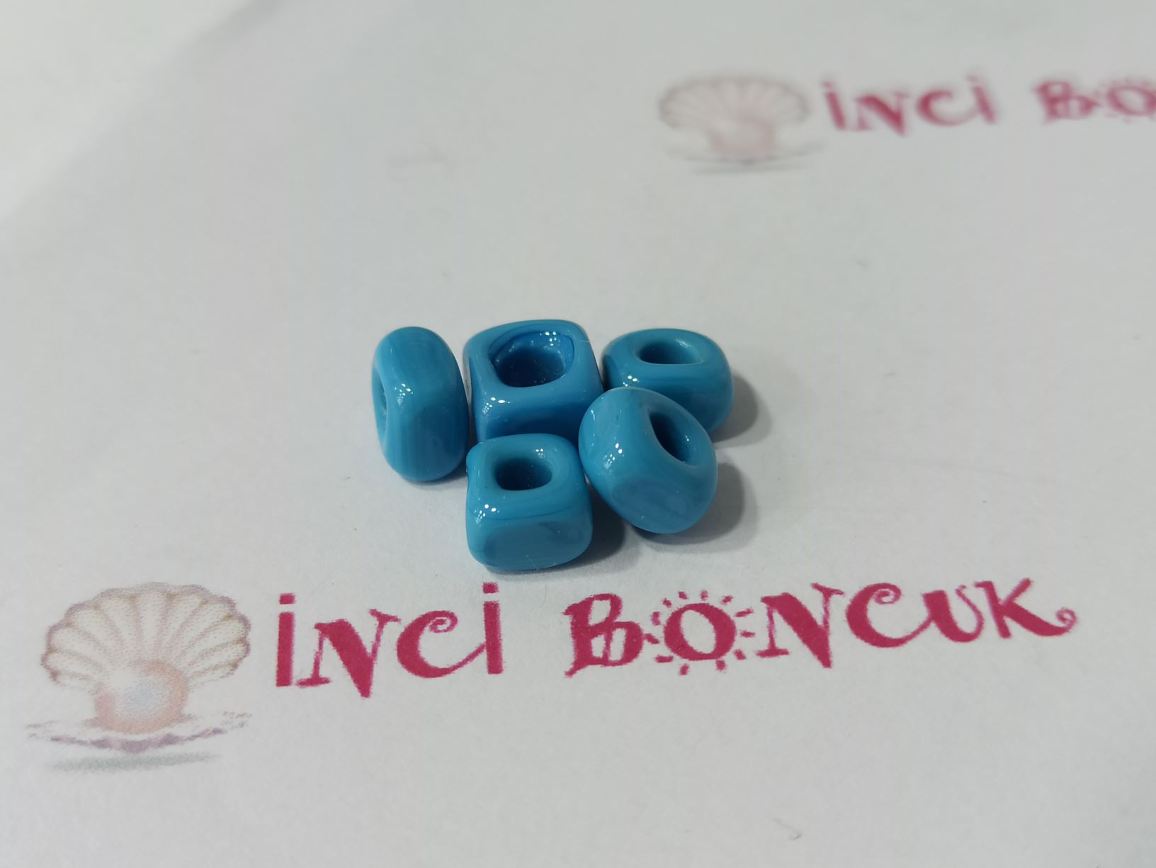 Küçük Boy Murano Cam Nazar Boncuk No: 12