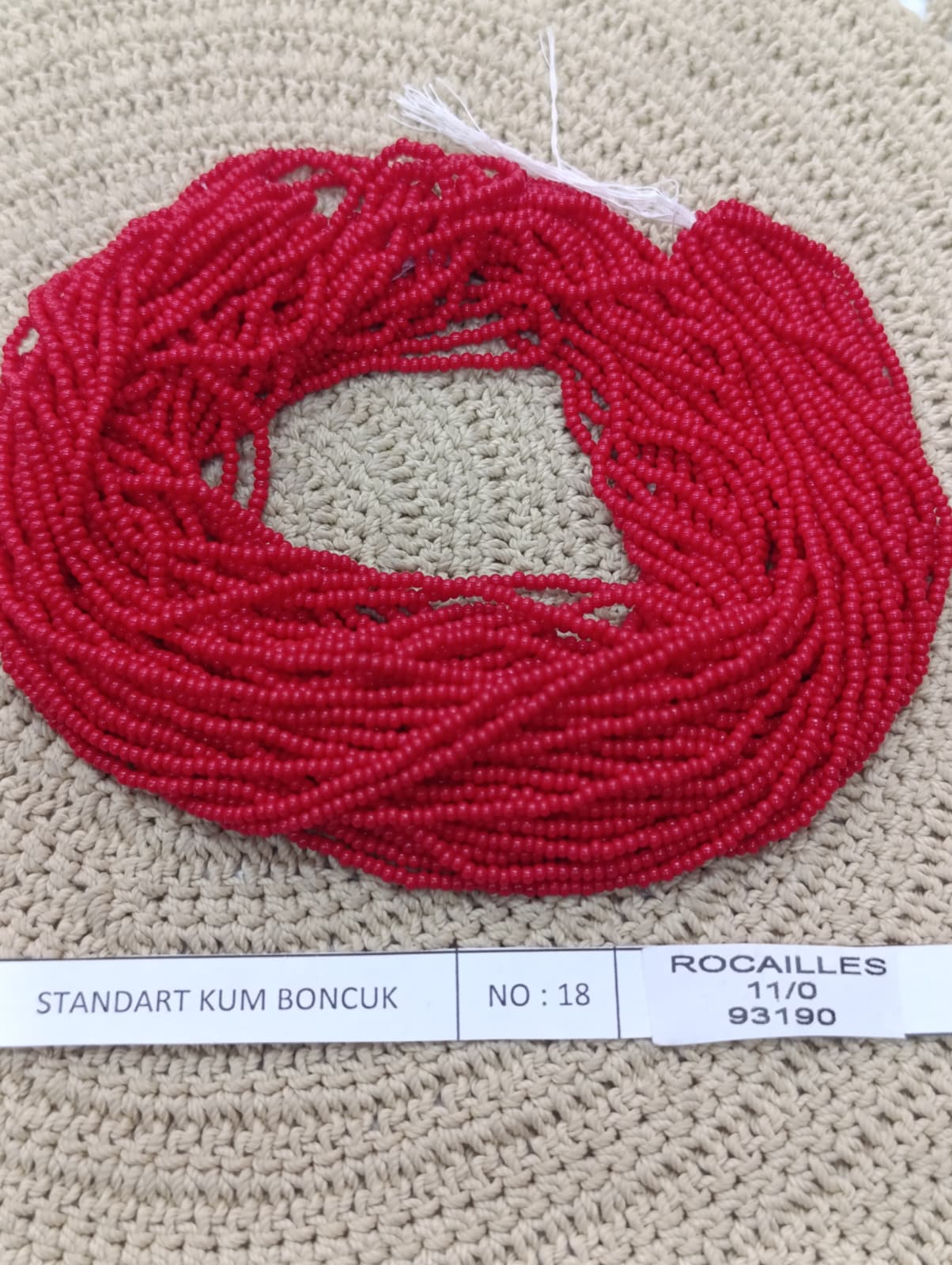 STANDART KUM BONCUK NO:18 (ROCAILLES 11/00 93190)