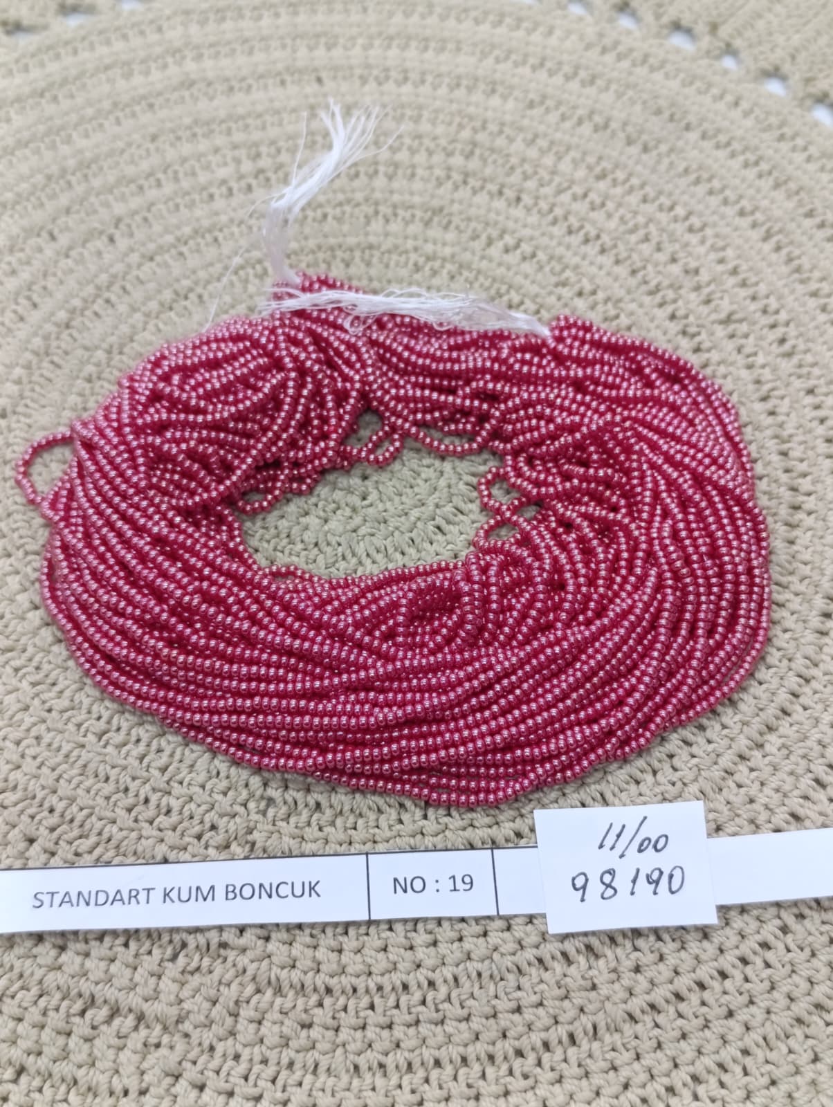 STANDART KUM BONCUK NO:19 (ROCAILLES 11/00 98190)