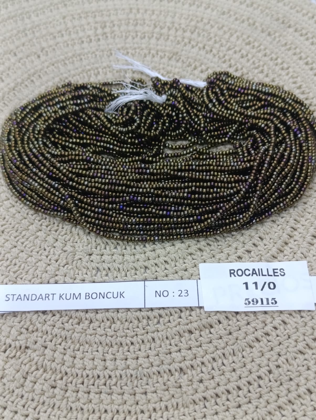 STANDART KUM BONCUK NO:23 (ROCAILLES 11/00 59115)