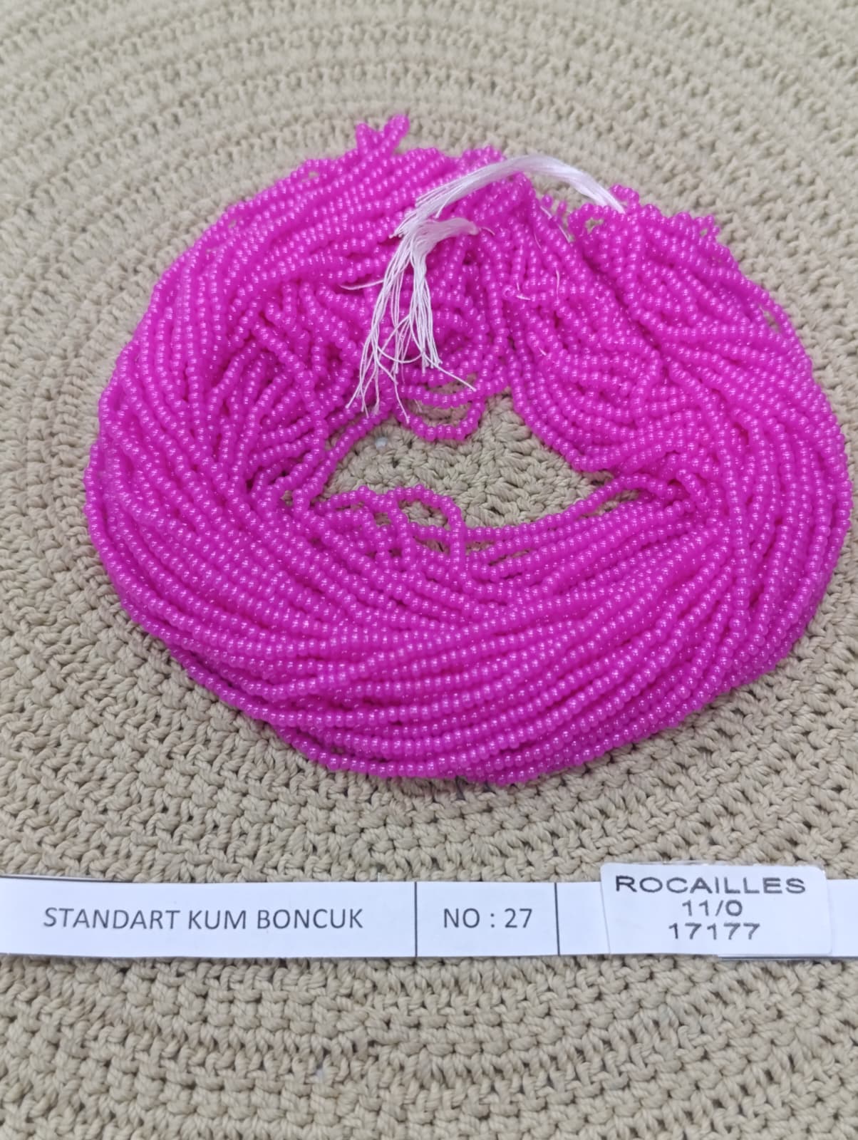 STANDART KUM BONCUK NO:27 (ROCAILLES 11/00 17177)