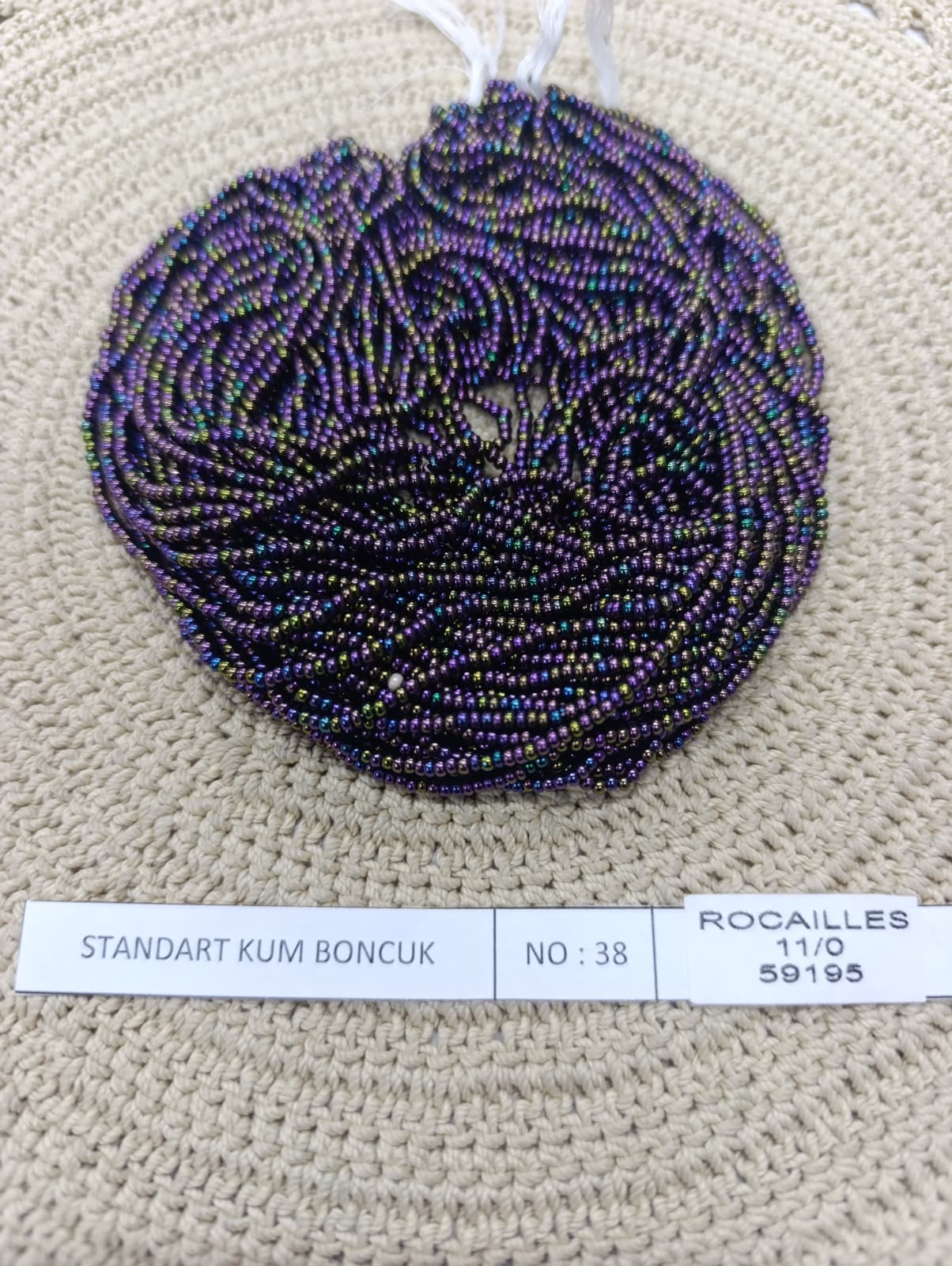 STANDART KUM BONCUK NO:38 (ROCAILLES 11/00 59195)