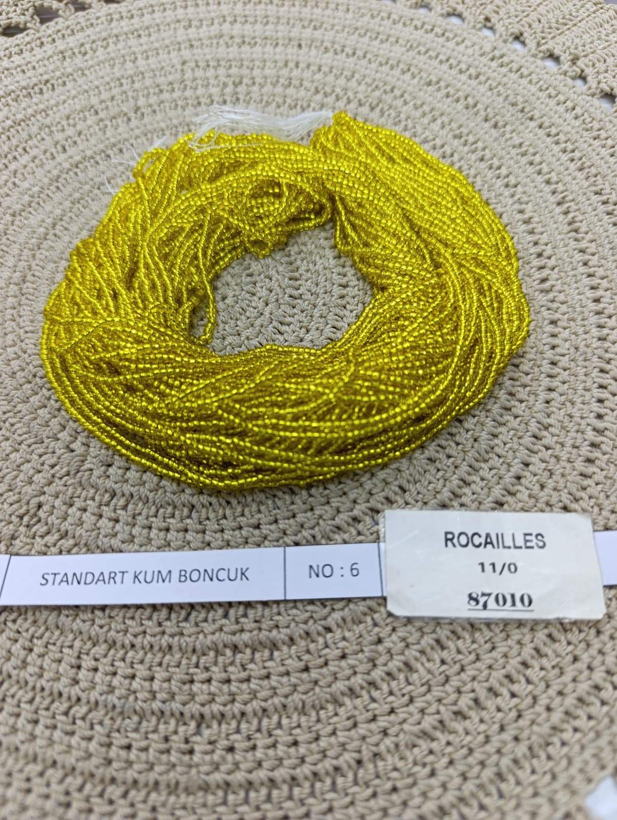 STANDART KUM BONCUK NO:6 (ROCAILLES 11/00 87010)
