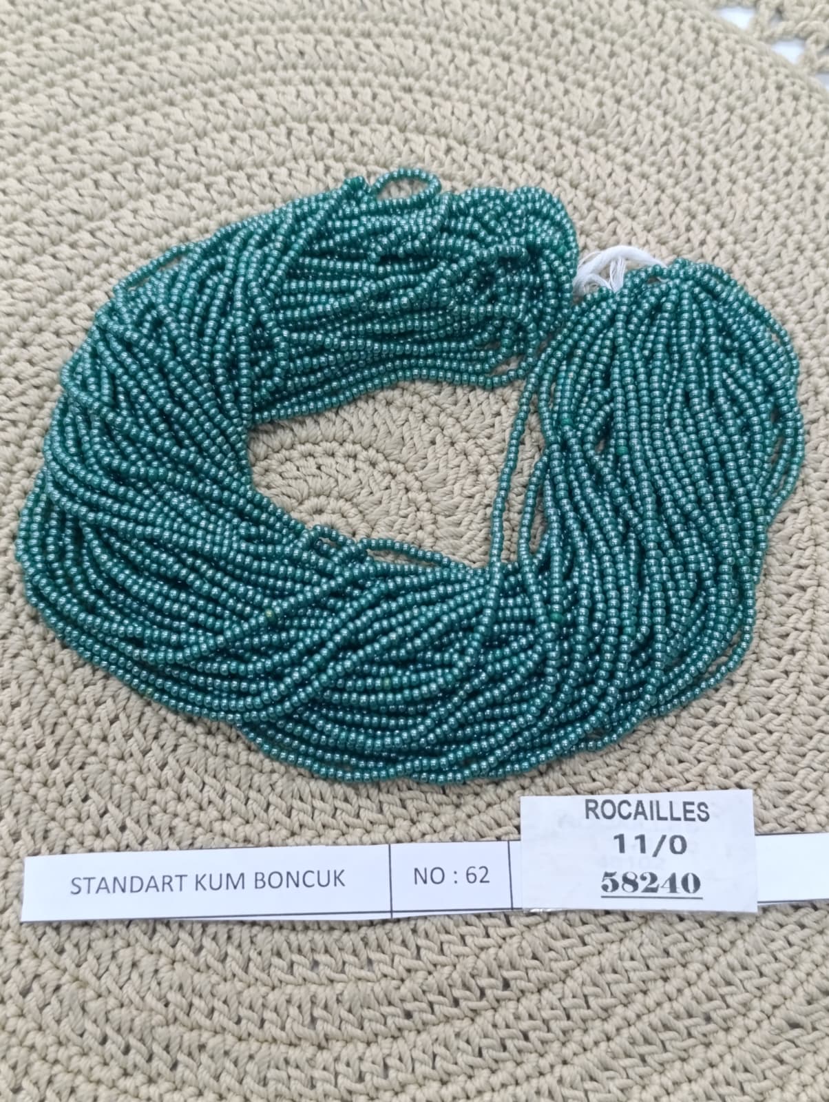 STANDART KUM BONCUK NO:62 (ROCAILLES 11/00 58240)