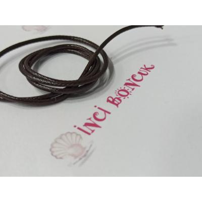 1.5mm Deri İp (Kore İpi) (Metre Fiyatıdır) No: 13