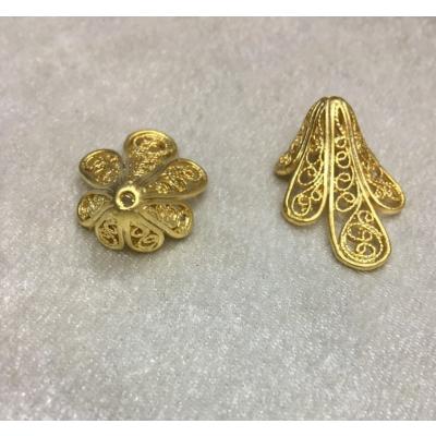 (Adet Fiyatıdır) 10 mm Kaplama Gold Renk H...