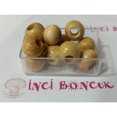 10mm Ahşap Boncuk (Gram Fiyatıdır) No: 6