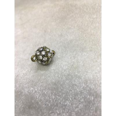 10mm Antikyeşil Renk Taşlı Top Mıknatıslı Klipsler
