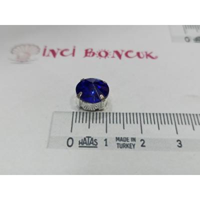 10mm Kasalı Rivoli Kristal Taş No: 1