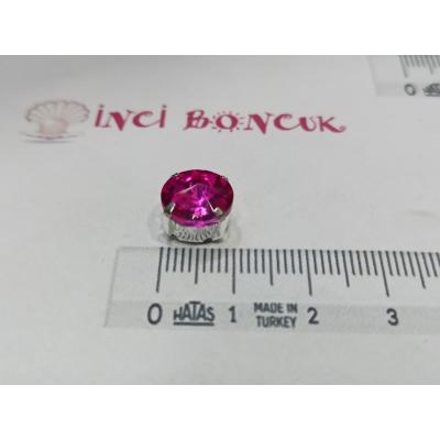 10mm Kasalı Rivoli Kristal Taş No: 11