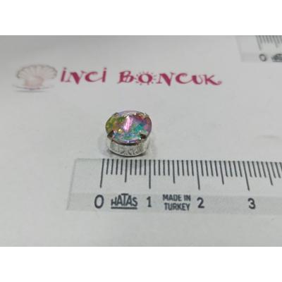 10mm Kasalı Rivoli Kristal Taş No: 14