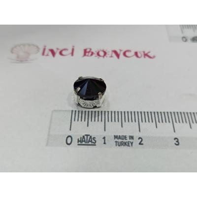 10mm Kasalı Rivoli Kristal Taş No: 2