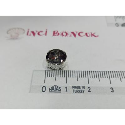 10mm Kasalı Rivoli Kristal Taş No: 4