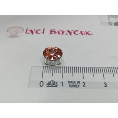 10mm Kasalı Rivoli Kristal Taş No: 5