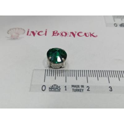 10mm Kasalı Rivoli Kristal Taş No: 6