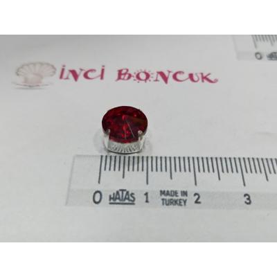 10mm Kasalı Rivoli Kristal Taş No: 7