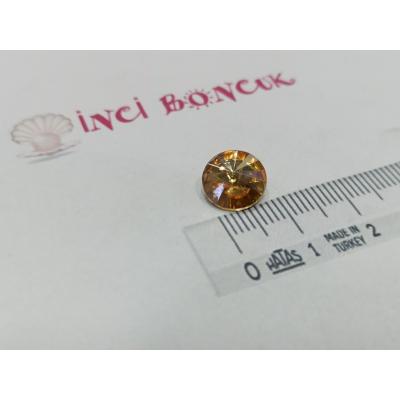 10mm Yapıştırma Rivoli Kristal Taş No: 5