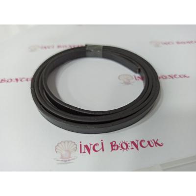 10mm Suni Yassı Deri (Metre Fi...