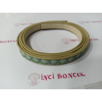 10mm Suni  Yassı Deri (Metre Fi...