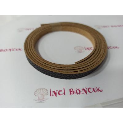 10mm Suni Yassı Deri (Metre Fi...