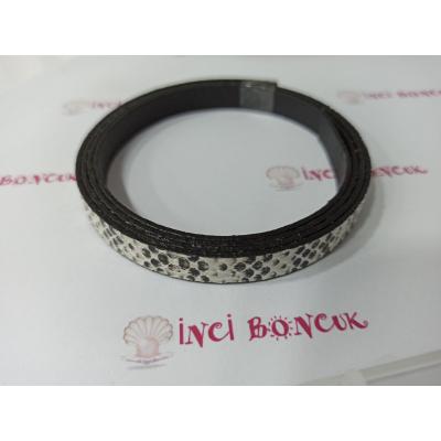 10mm Suni Yassı Deri (Metre Fi...