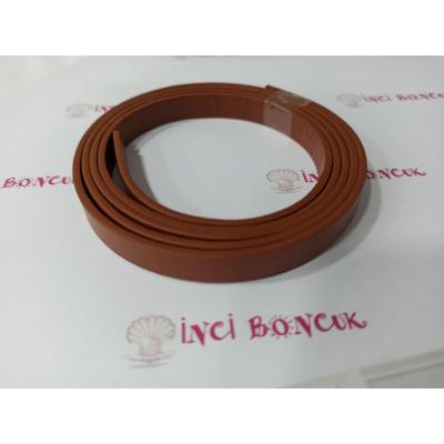 10mm Suni Yassı Deri (Metre Fi...