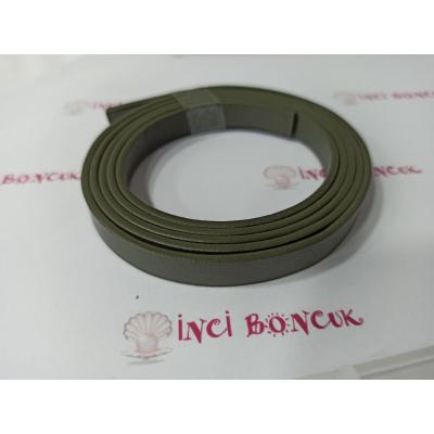 10mm Suni  Yassı Deri (Metre Fi...
