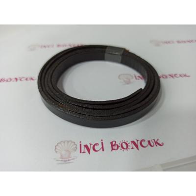 10mm Suni Yassı Deri (Metre Fi...