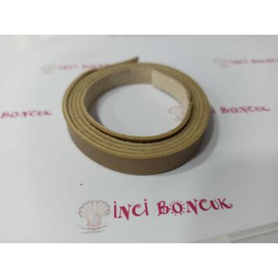 10mm Suni Yassı Deri (Metre Fi...