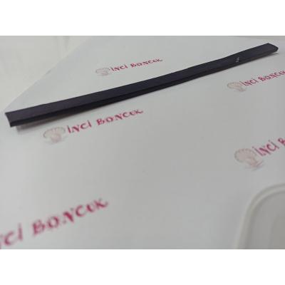 LACİVERT RENK 10mm Yassı Hakiki Deri (20cm uzunluğunda) No: 1