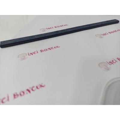 LACİVERT 10mm Yassı Hakiki Deri (20cm uzunluğunda) No: 11