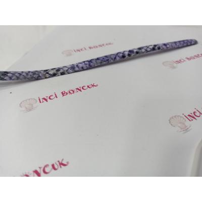 EBRULİ 10mm Yassı Hakiki Deri (20cm uzunluğunda) No: 21