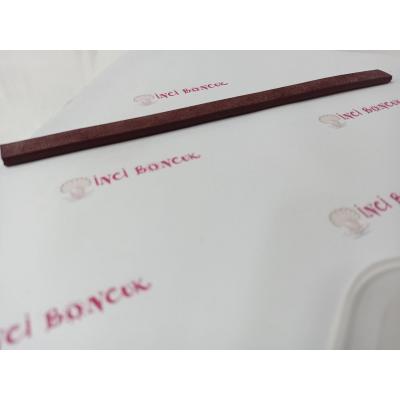 BORDO 10mm Yassı Hakiki Deri (20cm uzunluğunda) No: 4