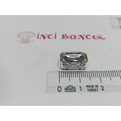 10x14mm Kasalı Baget Rivoli Kristal Taş No: 11