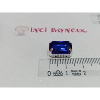 10x14mm Kasalı Baget Rivoli Kristal Taş No: 13
