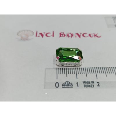 10x14mm Kasalı Baget Rivoli Kristal Taş No: 7