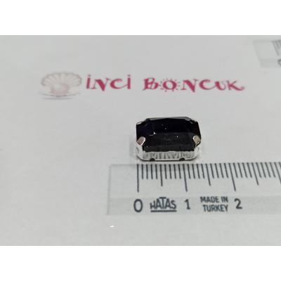 10x14mm Kasalı Baget Rivoli Kristal Taş No: 8