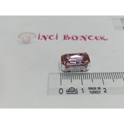 10x14mm Kasalı Baget Rivoli Kristal Taş No: 9
