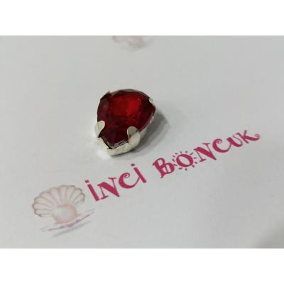 10x14mm Kasalı Rivoli Kristal Taş No: 1