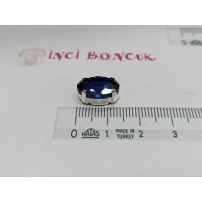 10x14mm Kasalı Rivoli Kristal Taş No: 17