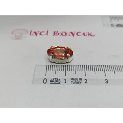 10x14mm Kasalı Rivoli Kristal Taş No: 20